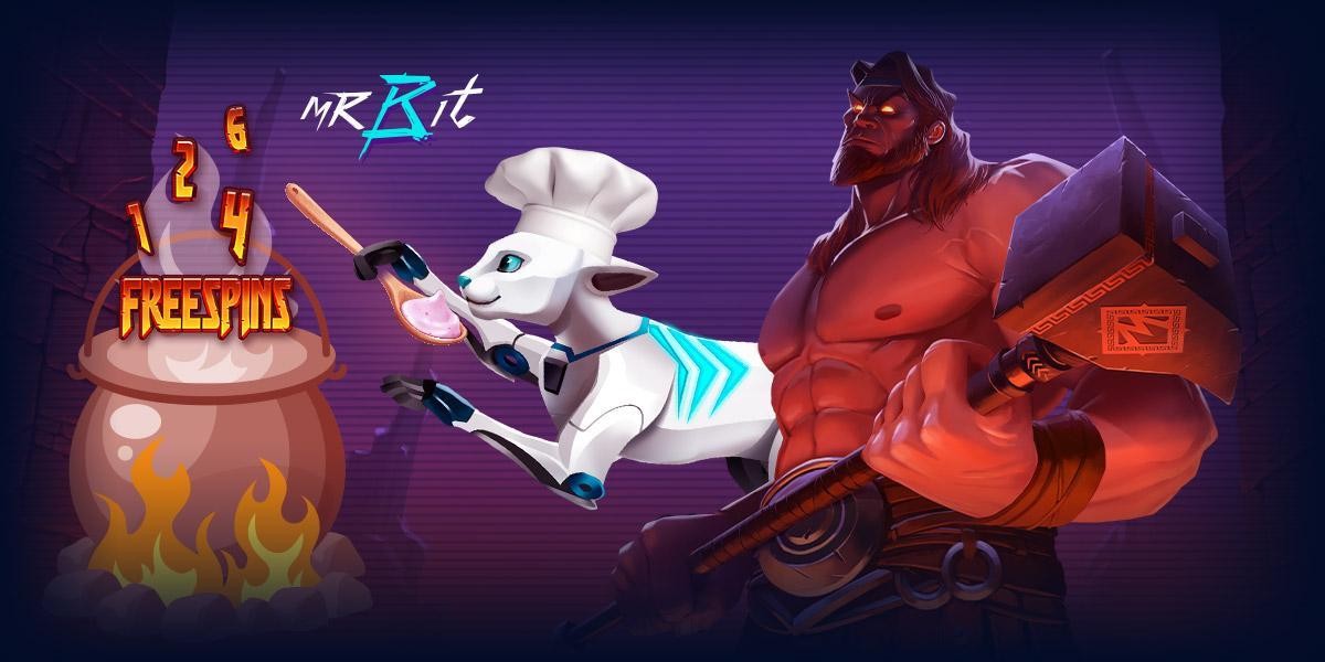 €60000 + горячие слоты дают 25 фри-раундов до 23/10 в MrBit